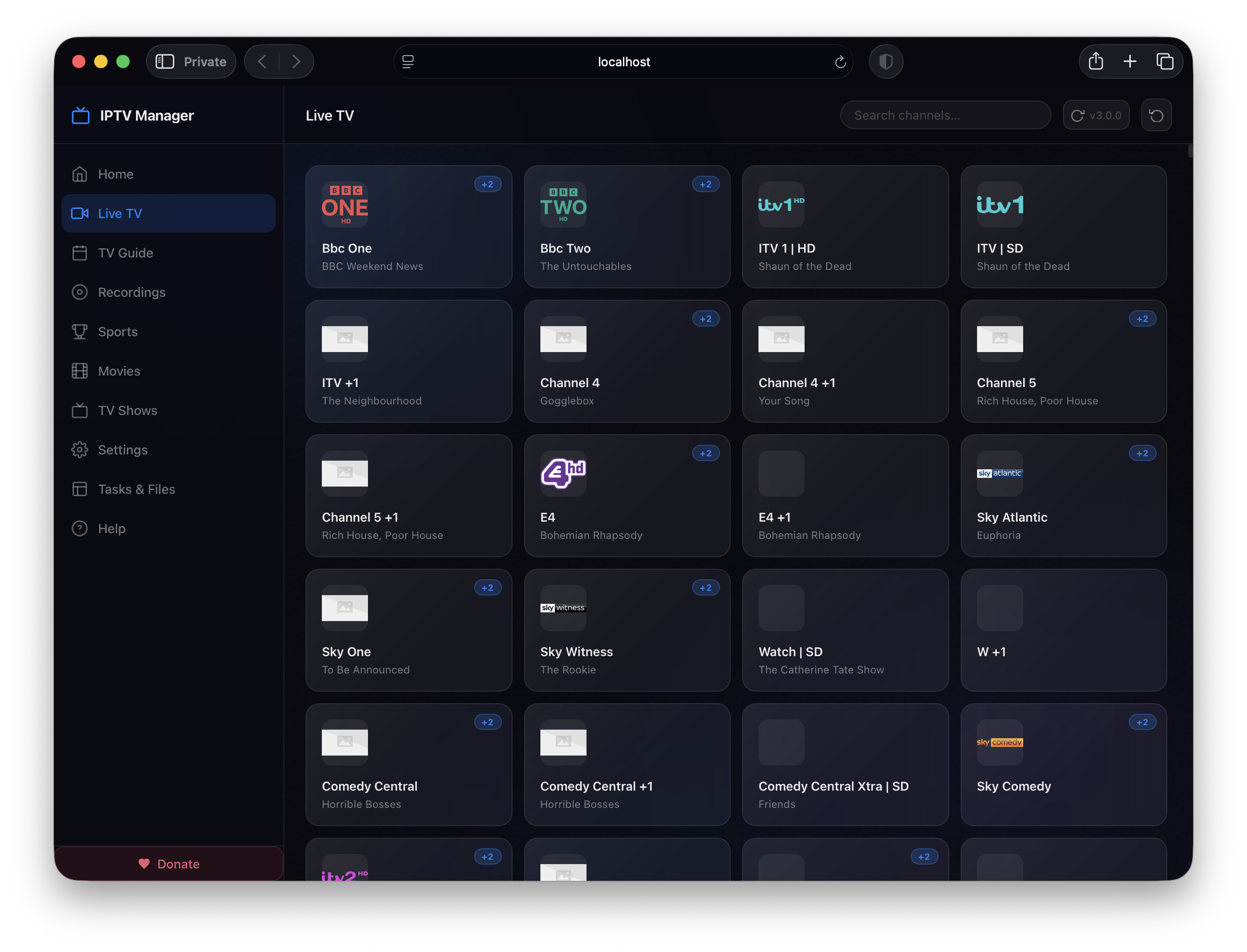 IPTV Manager - Live TV