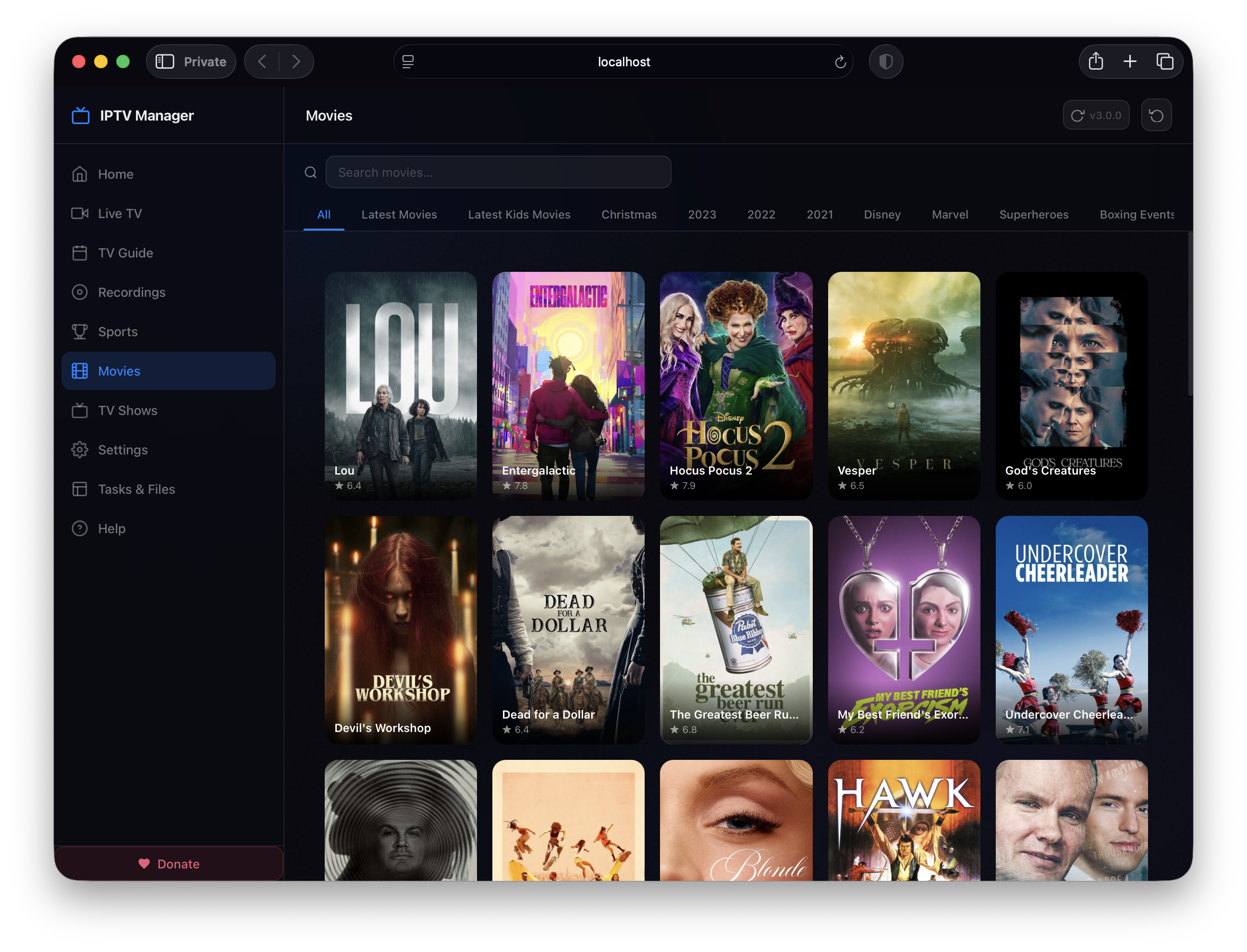 IPTV Manager - Movies